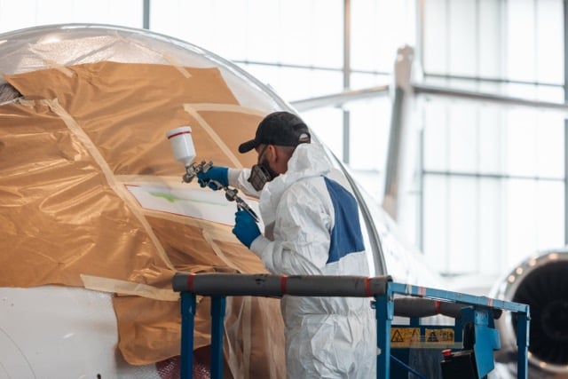 Exterior Paint Services Aviation